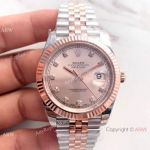 (EW) Swiss Copy Rolex Datejust II 41 2-Tone Rose Gold Jubilee Watch - 126331